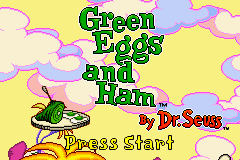 Green Eggs and Ham by Dr. Seuss Title Screen
